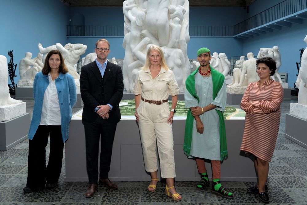Foto: Jon Gorospe - Jury: Mona Gjessing, Jarle Strømmodden (juryleder), Kristine K. Wessel, Ahmed Umar og Azar Alsharif 